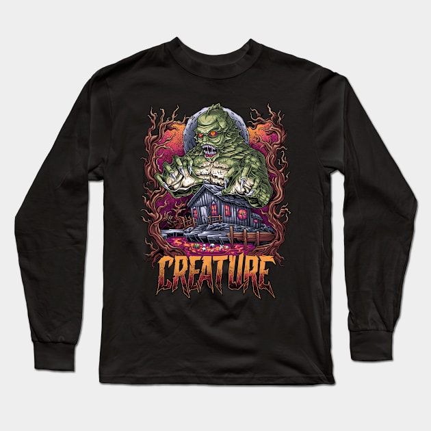 CREATURE Long Sleeve T-Shirt by Rivlows